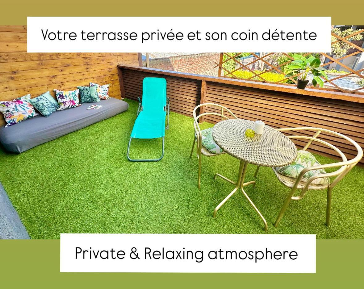 La Terrasse, Train Lens - Paris Trajet D'Environ 1 Heure 10 Minutes Lägenhet Exteriör bild